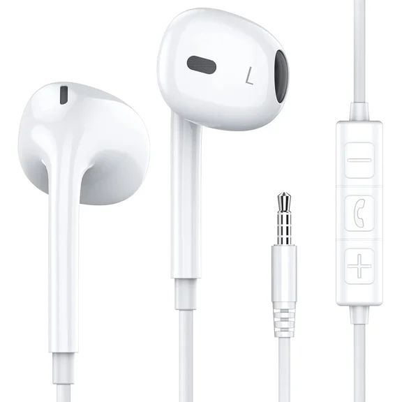 MYRAH- Wired Earbuds With Microphone, 3.5Mm Jack In Ear Headphones With Microphone