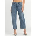 thumbnail image 1 of Jessica Simpson Women's and Women's Plus Myrtle Barrel Leg Jeans, Sizes 2-24W, 1 of 6