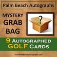 thumbnail image 1 of MYSTERY GRAB BAG - 9 Autographed Golf Cards - All Major Winners, 1 of 1