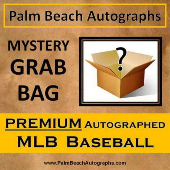 MYSTERY GRAB BOX - Premium Autographed MLB Baseball in Cube