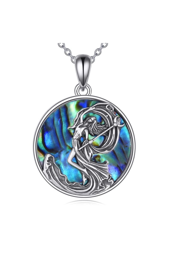 Andromeda Goddess Necklace for Women Sterling Silver Andromeda Jewelry for Women