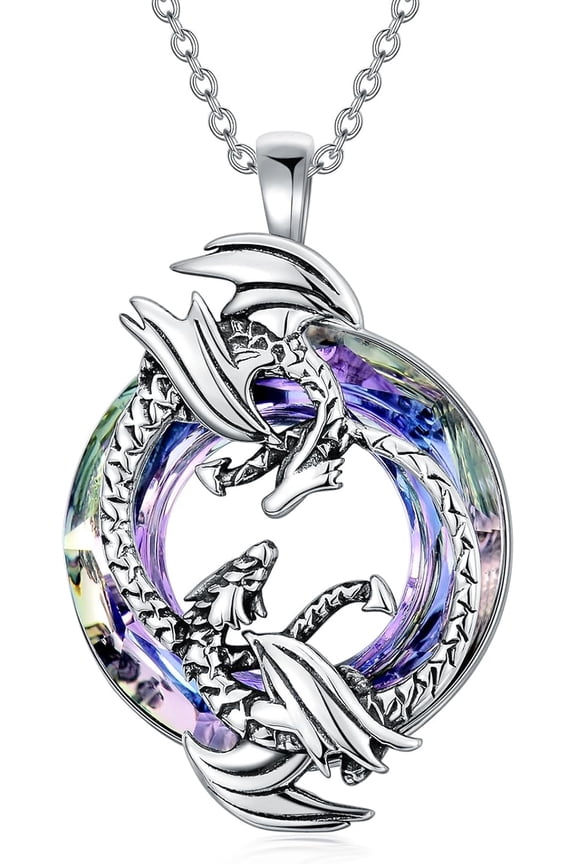Dragon Necklace 925 Sterling Silver Mothers Day Gifts For Women Necklace Chains