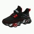 thumbnail image 1 of MYShe Light Up Shoes for Boys Girls Toddler Sneakers Breathable Sport Walking Shoes for Kids Toddler Girl Tennis Shoes Red,Size 2, 1 of 7