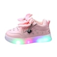 thumbnail image 1 of MYShe Little Boy Sneakers Kids Fashion Sneaker Athletic Running Shoe with One Strap Boys Girls,Pink,Size 5.5, 1 of 7
