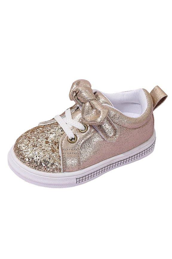 Little Boys Sneakers Children's Casual Shoes Boys Breathable Non-Slip Light Sneakers Unisex Luminous Sneakers for Girls Sport Running Shoes,Gold,Size 10.5