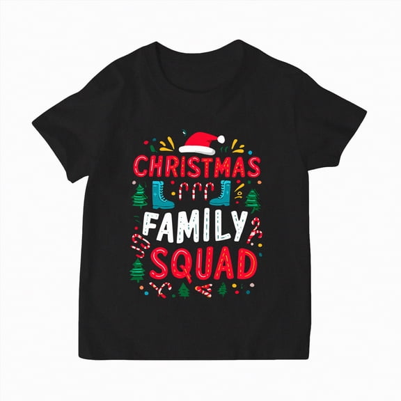 MYShe Matching Family Christmas Pajamas Family Christmas Pajamas Matching Sets Womens Mens Pjs Long Sleeve Sleepwear Holiday Lounge Sets Black,4-5 Years