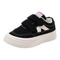 thumbnail image 1 of MYShe Toddler Boy Girl Tennis Shoes Kids Fashion Sneaker Athletic Running Shoe with One Strap Boys Girls,Black,Size 13.5, 1 of 7
