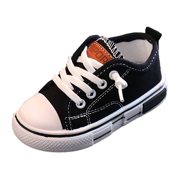 MYShe Toddler/Little Kid Boys Girls Shoes Running/Walking Sports Sneakers Toddler Girl Athletic Shoes,Black,Size 5.5