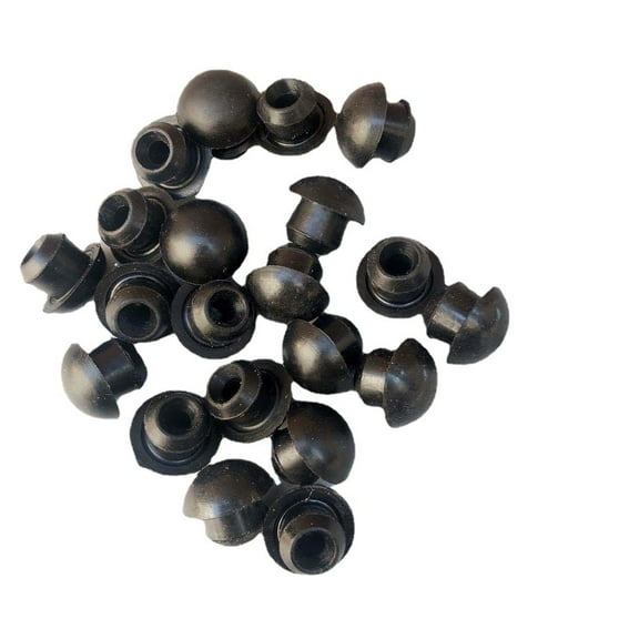 DRAFIDEEP Rubber Bottle Jack Adapter 45Pcs for Maintenance and Repair