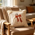thumbnail image 1 of MYUNNIL Halloween Pumpkin Throw Pillow Cover, Soft 3D Fall Pumpkin Embroidery Plush Velvet Couch Cushion, Farmhouse Seasonal Home Decor for Sofa Bedroom Patio Office, 18 x 18", 1 of 8