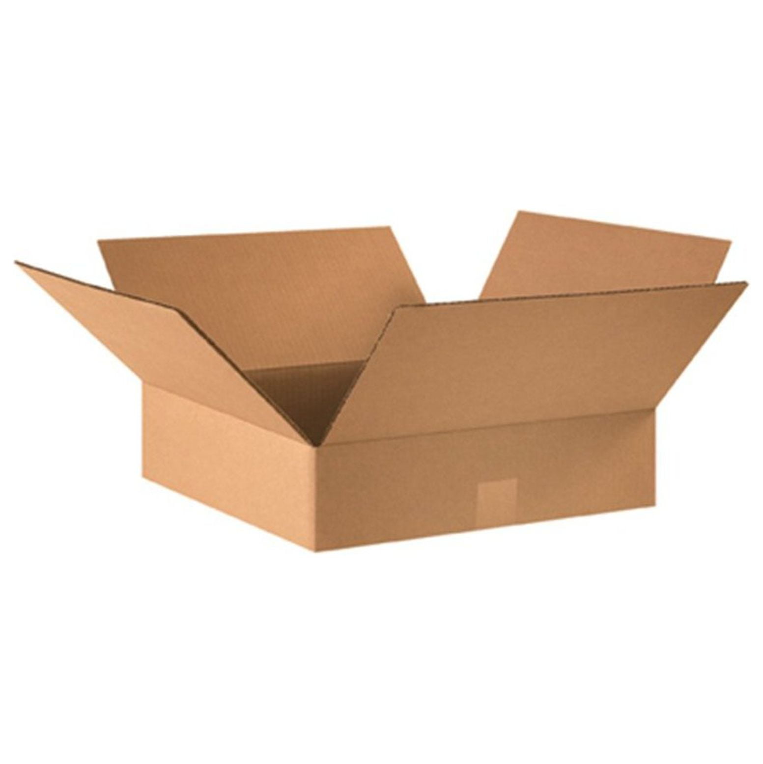 MYXIO 16 x 16 x 4 Corrugated Cardboard Boxes, Flat 16"L x 16"W x 4"H