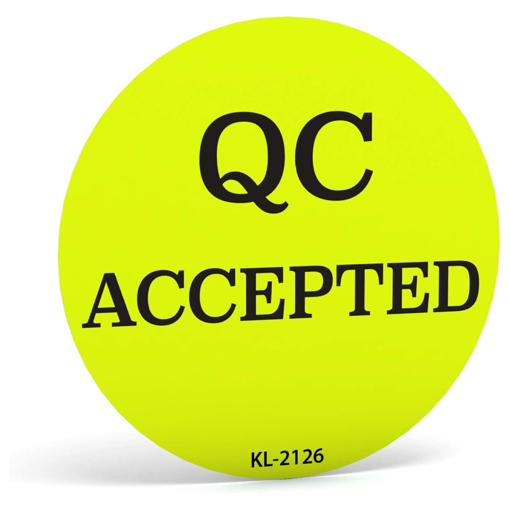 MYXIO 2" Circle Inventory Control Stickers for Shipping and Inventory 500 Permanent Adhesive