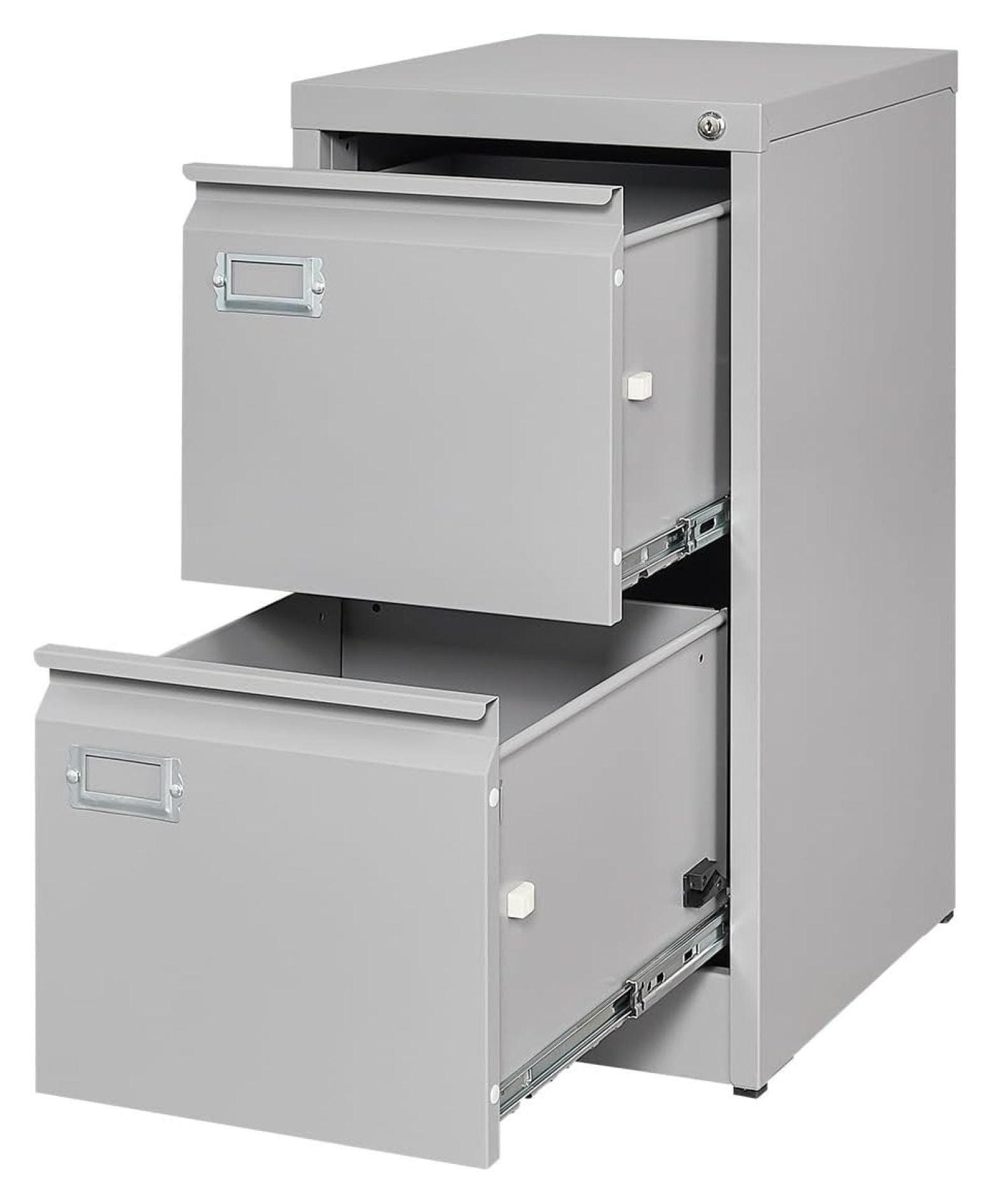 MYXIO 2 Drawer File with Lock, Filing for Home Office, Metal Locking Office