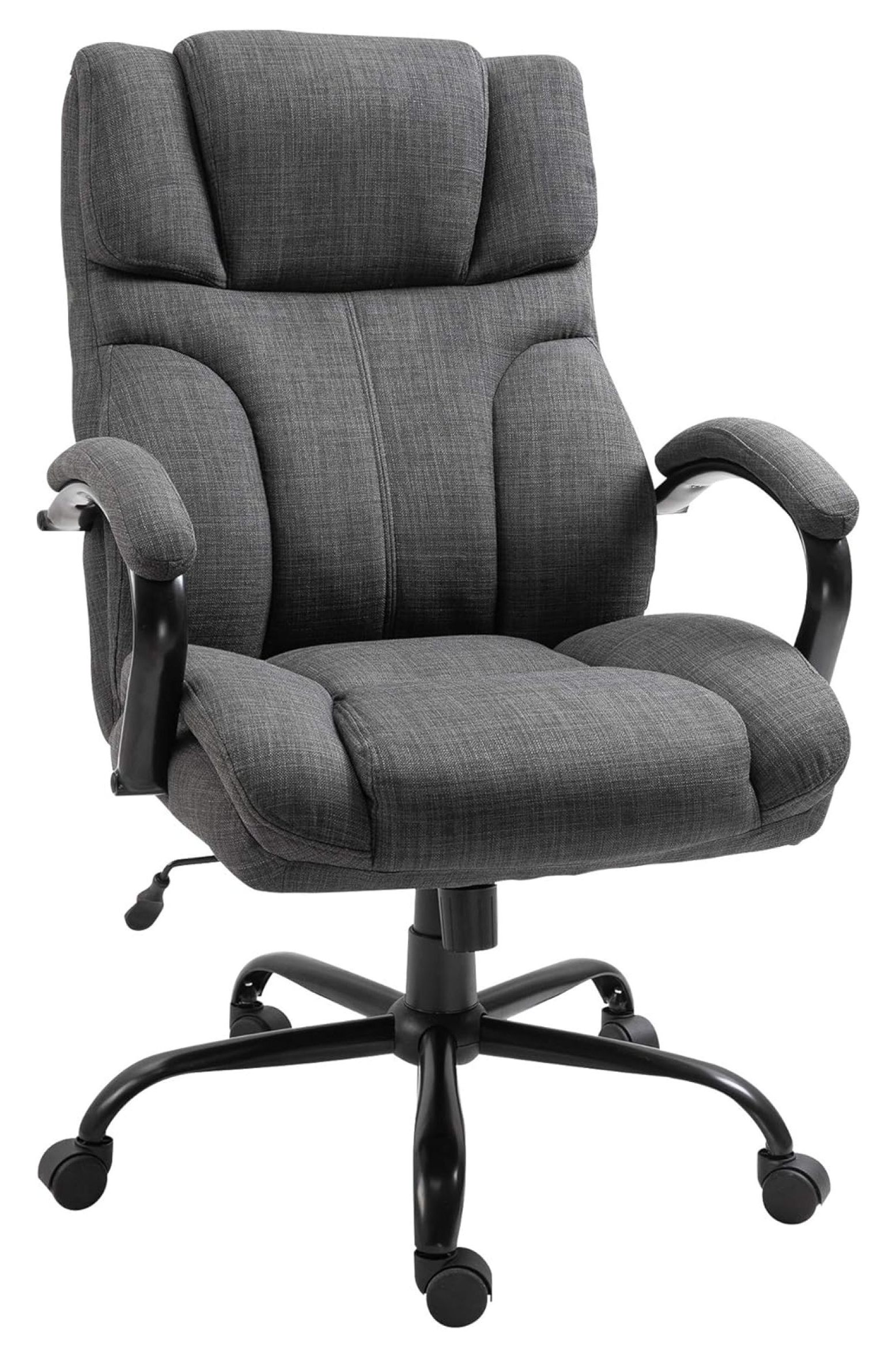 MYXIO 500lbs Big and Tall Office Chair with Wide Seat, Ergonomic