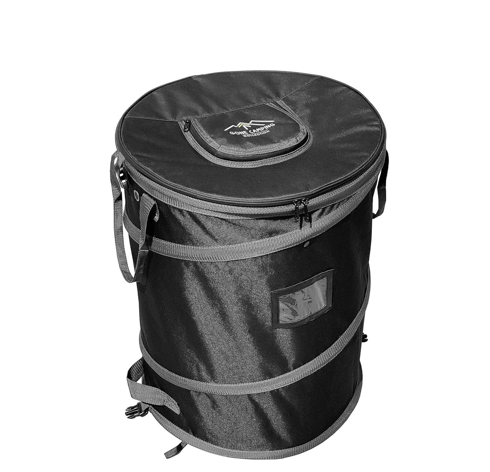 MYXIO Collapsible Bin Trash & Recycle/Utility, Gone Camping Collection