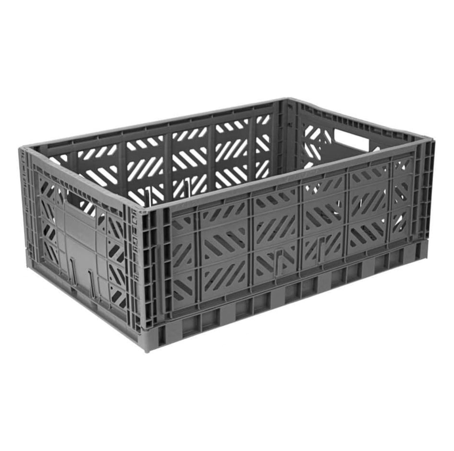 MYXIO Collapsible Storage Bins, Plastic Crate for Storage, Collapsible