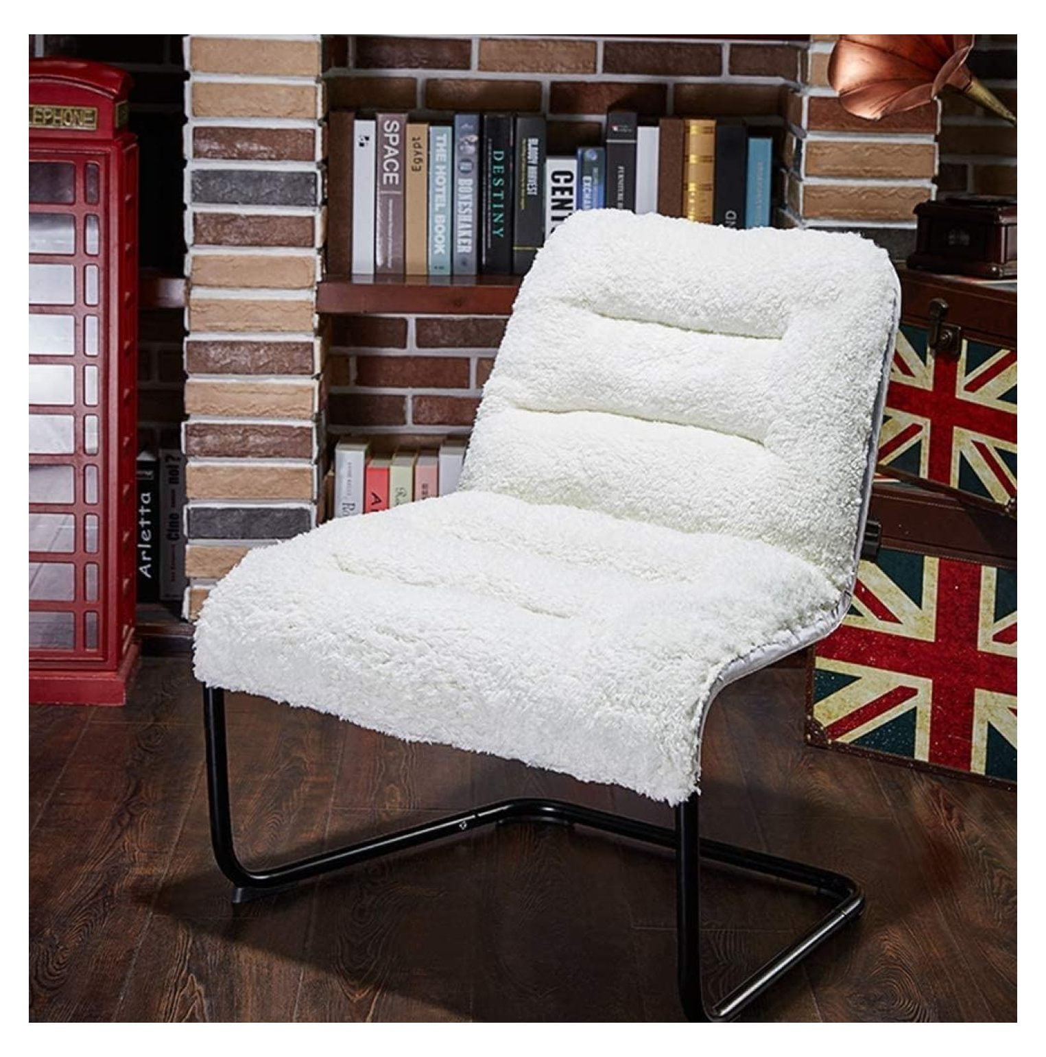 MYXIO Comfy Dorm Chairs Padded Folding Bedroom Reading Leisure/Lounge