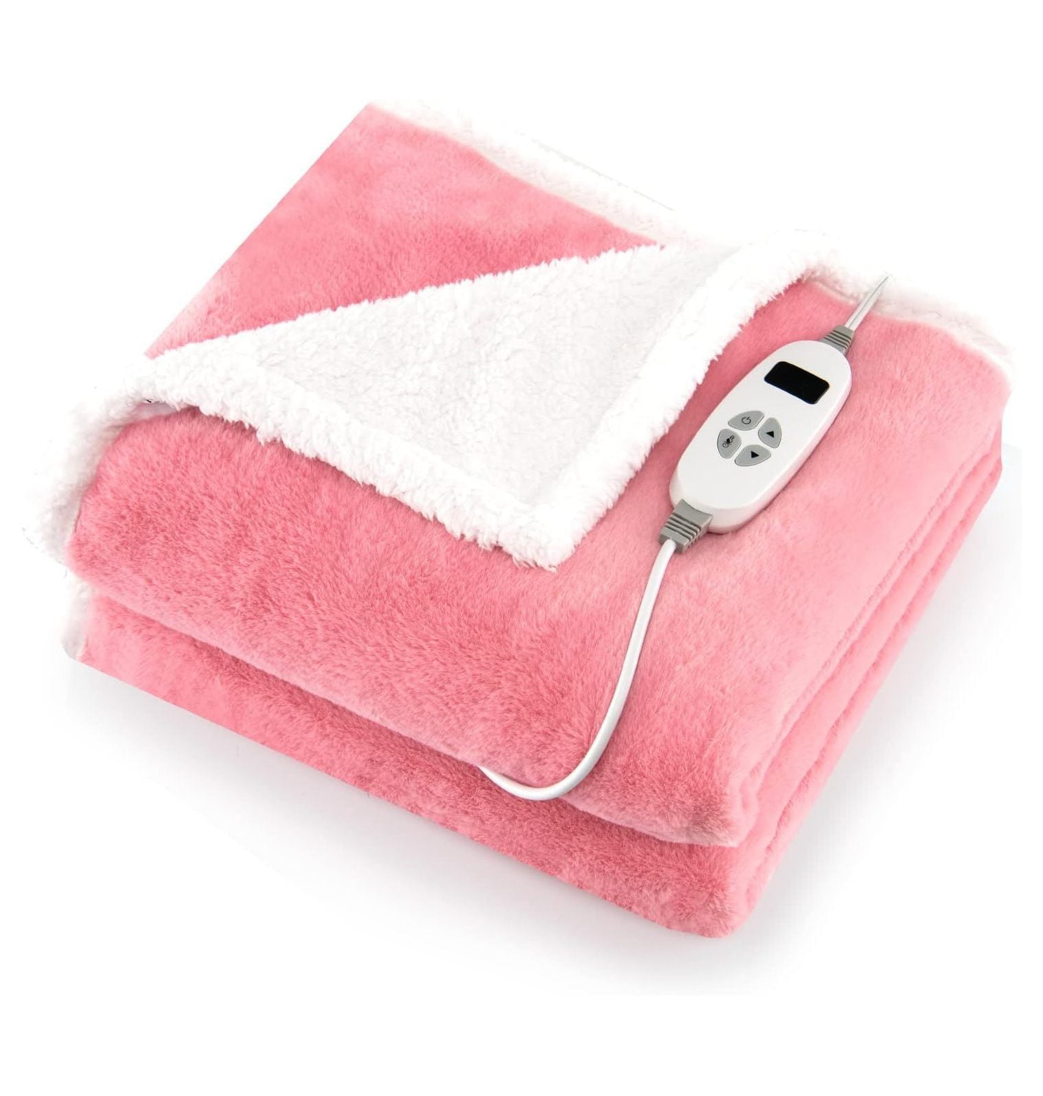 MYXIO Electric Heated Blanket Throw, 50” x 60” Fast Heating Electric
