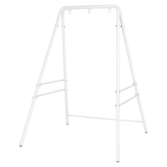 MYXIO Outdoor Hammock Chair Stand, Heavy Duty A-Frame Metal Swing Stand with Powder-Coated Finish and 3 Haning Holes for Yard, Porch, Paito, Inside Room