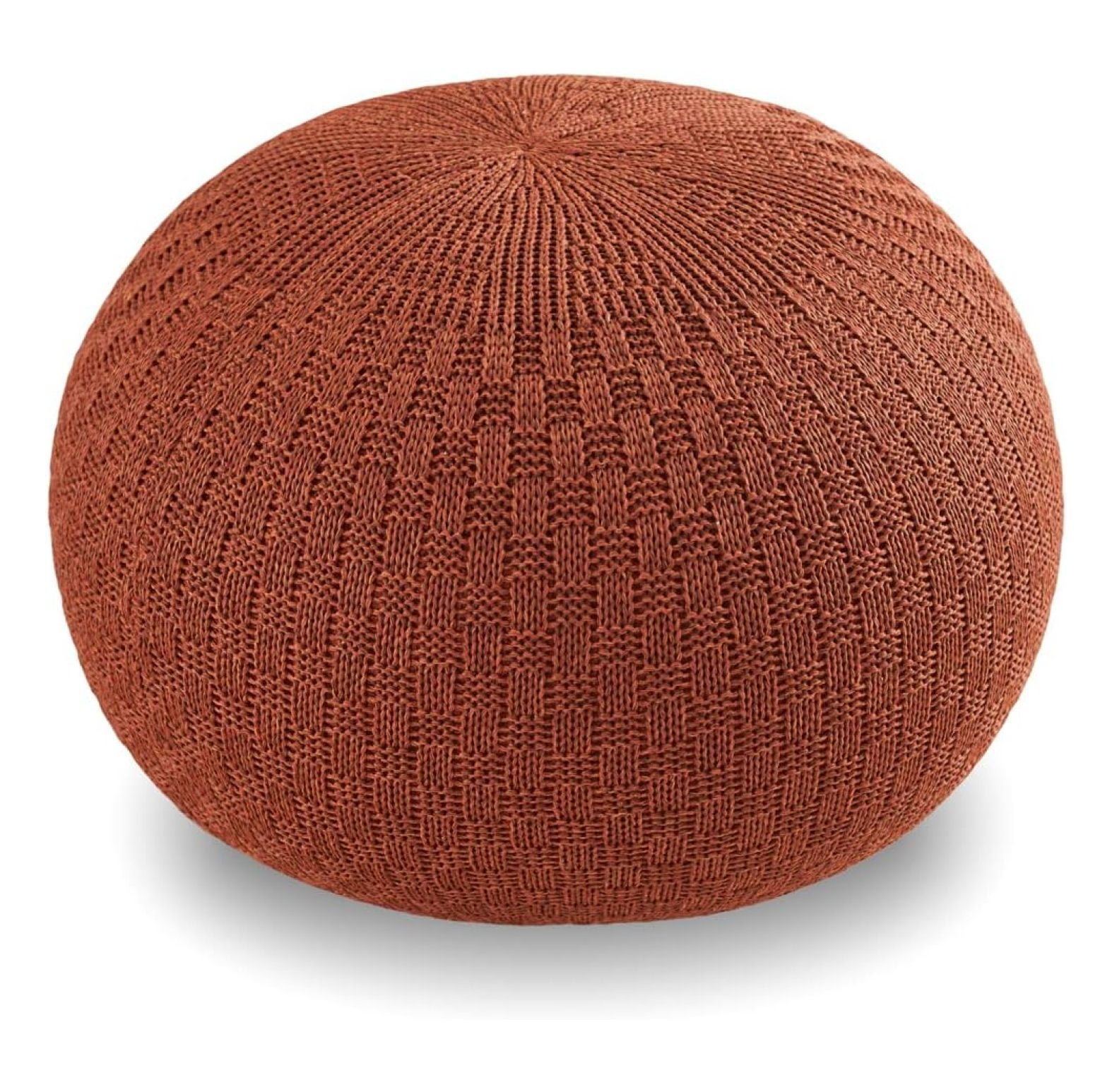 MYXIO Outdoor Pouf Ottoman Foot Rest Hand Weaving Home Nahunta Pouf ...