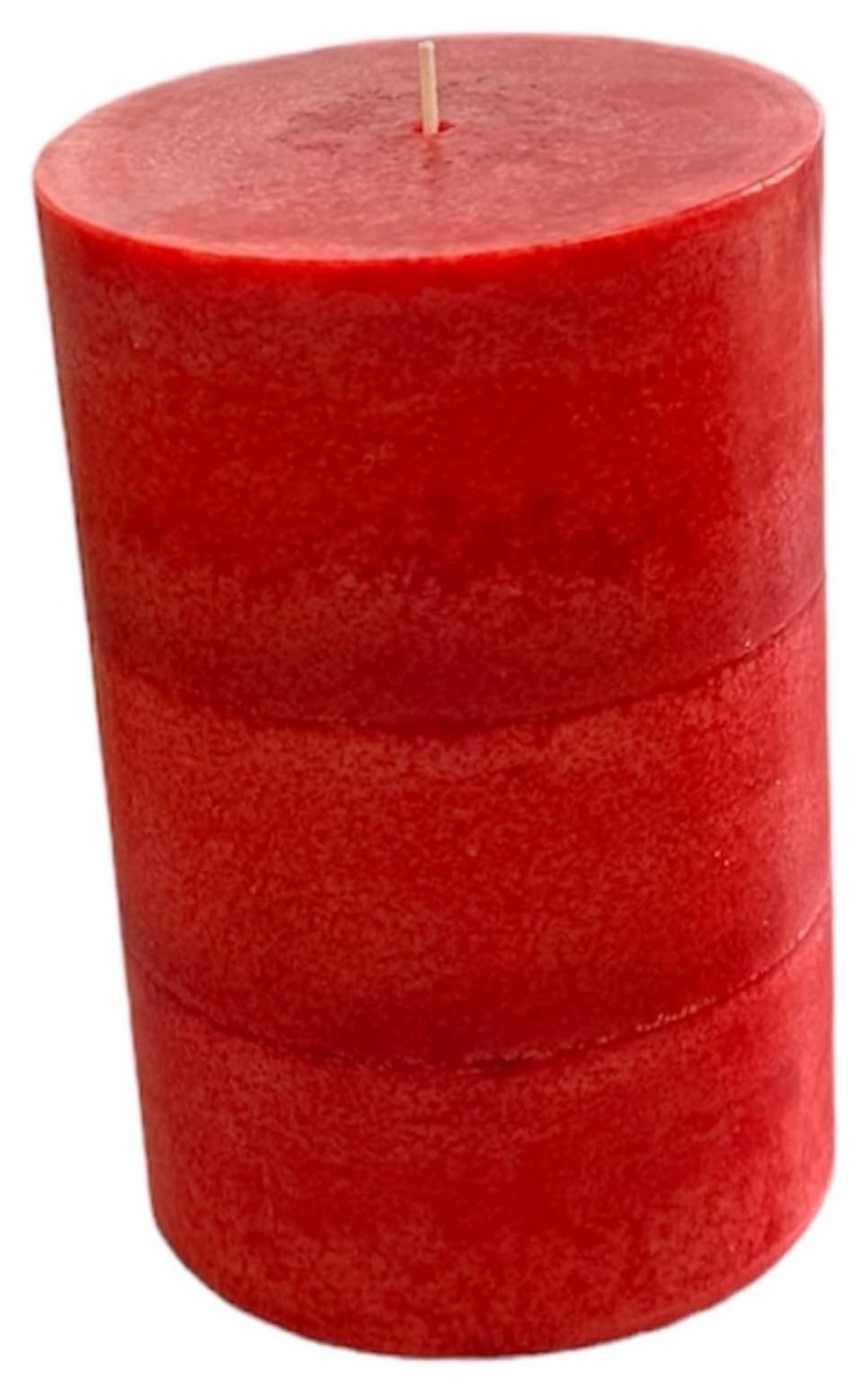 MYXIO Red Scented Candle (4x6 Pillar)