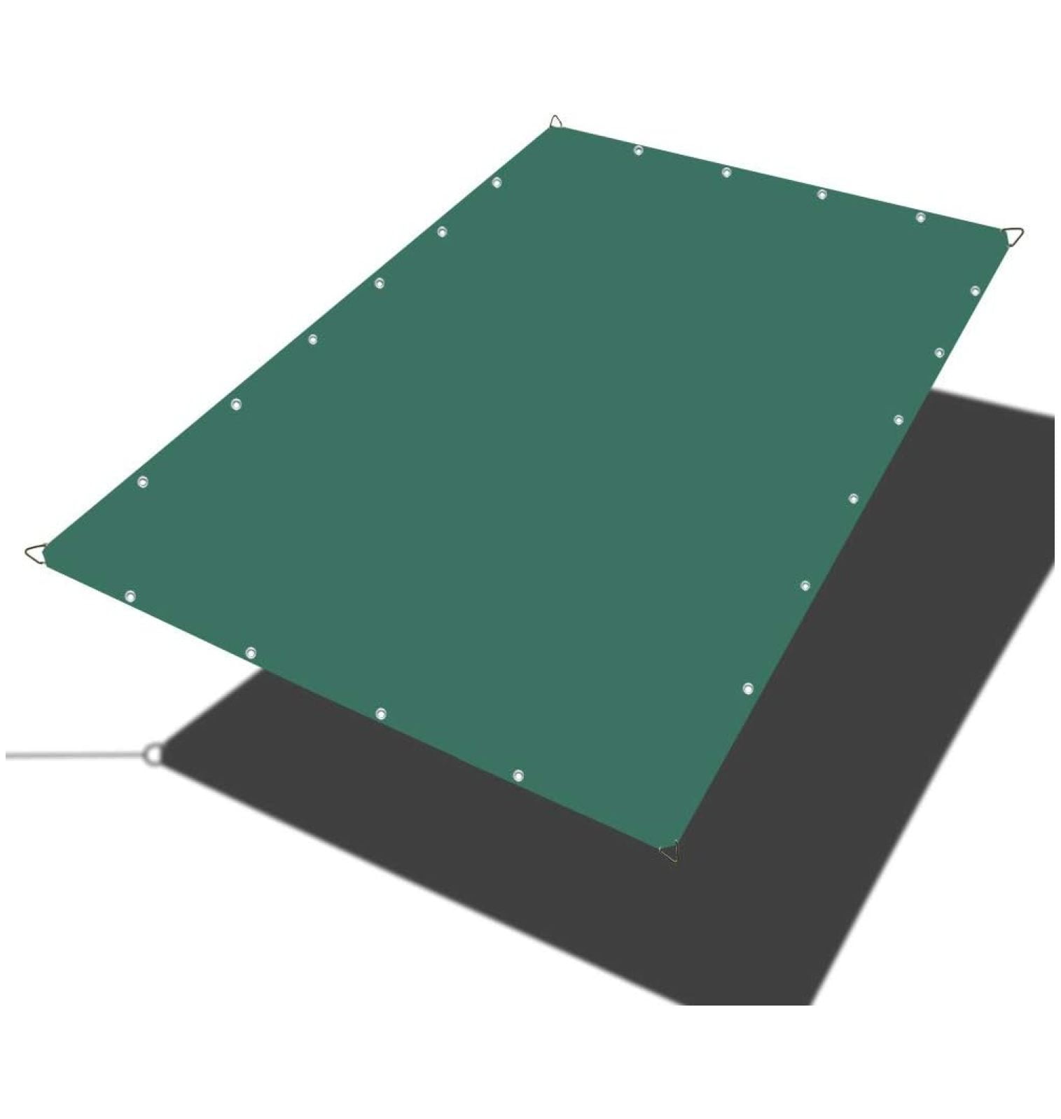 MYXIO Waterproof Rectangle Sun Shade Sail Straight Edge Canopy Cover