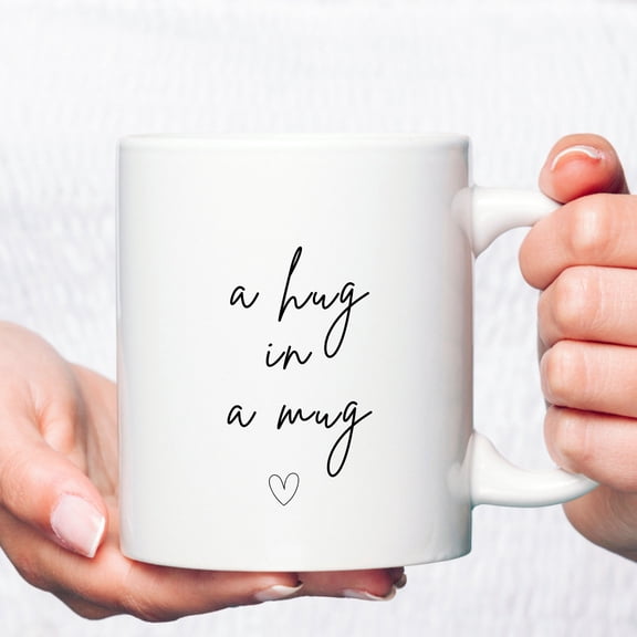 MYYUK A Hug in a Mug Long distance Gift I love you Mug Gifts for her gifts for him relationship gifts Valentines day boyfriend girlfriend