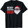 thumbnail image 1 of MYYUK Funny Holiday Bruh Meme Saying for Brother T-Shirt, Festive Humor Tee for Men, 1 of 4