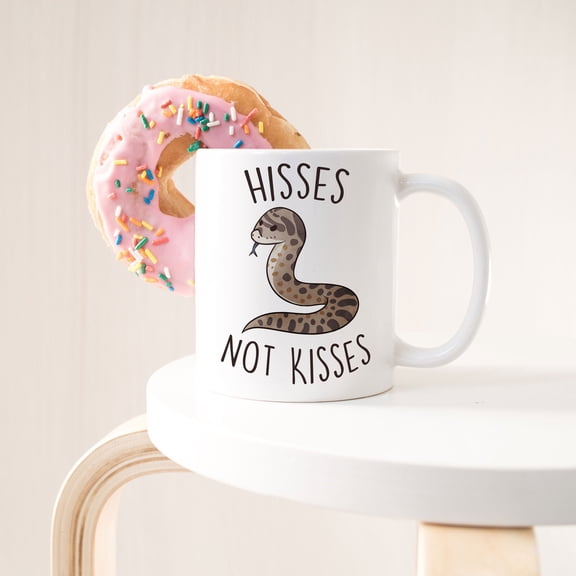 MYYUK Hognose Snake Coffee Mug, Cute Snake Lover Gift, Funny Reptile Mug, Gift for Him, Her, Cup, Python, Snake Mom, Snake Dad