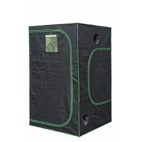 MYZBBD Grow Tent, High Reflective Diamond Mylar Canvas with Observation Window and Floor Tray for Hydroponic Indoor Plant Growing,24x24x36inch
