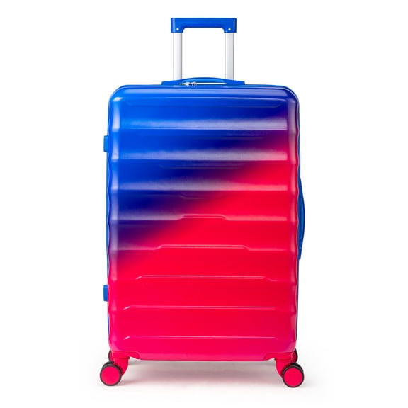 MYZBBD PC Hardside Expandable Luggage with 360° Spinner Wheels, Checked-TSA Lock & Secure Compression System for Business Travel & Vacation,28 in