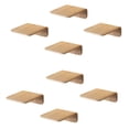 thumbnail image 1 of MYZOO Lack Floating Modern Wall Mounted Cat Shelves, Medium, Oak, (8 Pack), 1 of 6