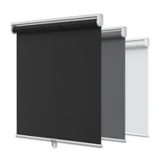 MYshade Cordless Blackout Roller Shades for Windows Black-31"W*72"H Room Darkening Blinds Pull Down Shades Window Blinds for Home