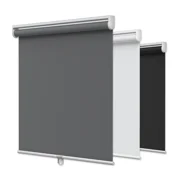 MYshade Cordless Blackout Roller Shades for Windows Gray-23"W*72"H Room Darkening Blinds Pull Down Shades Window Blinds for Home