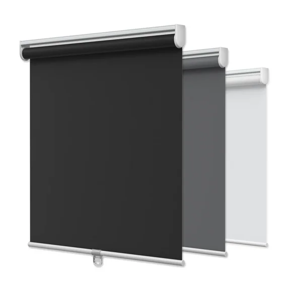 MYshade Cordless Blackout Roller Shades for Windows Black-20"W*72"H Room Darkening Blinds Pull Down Shades Window Blinds for Home