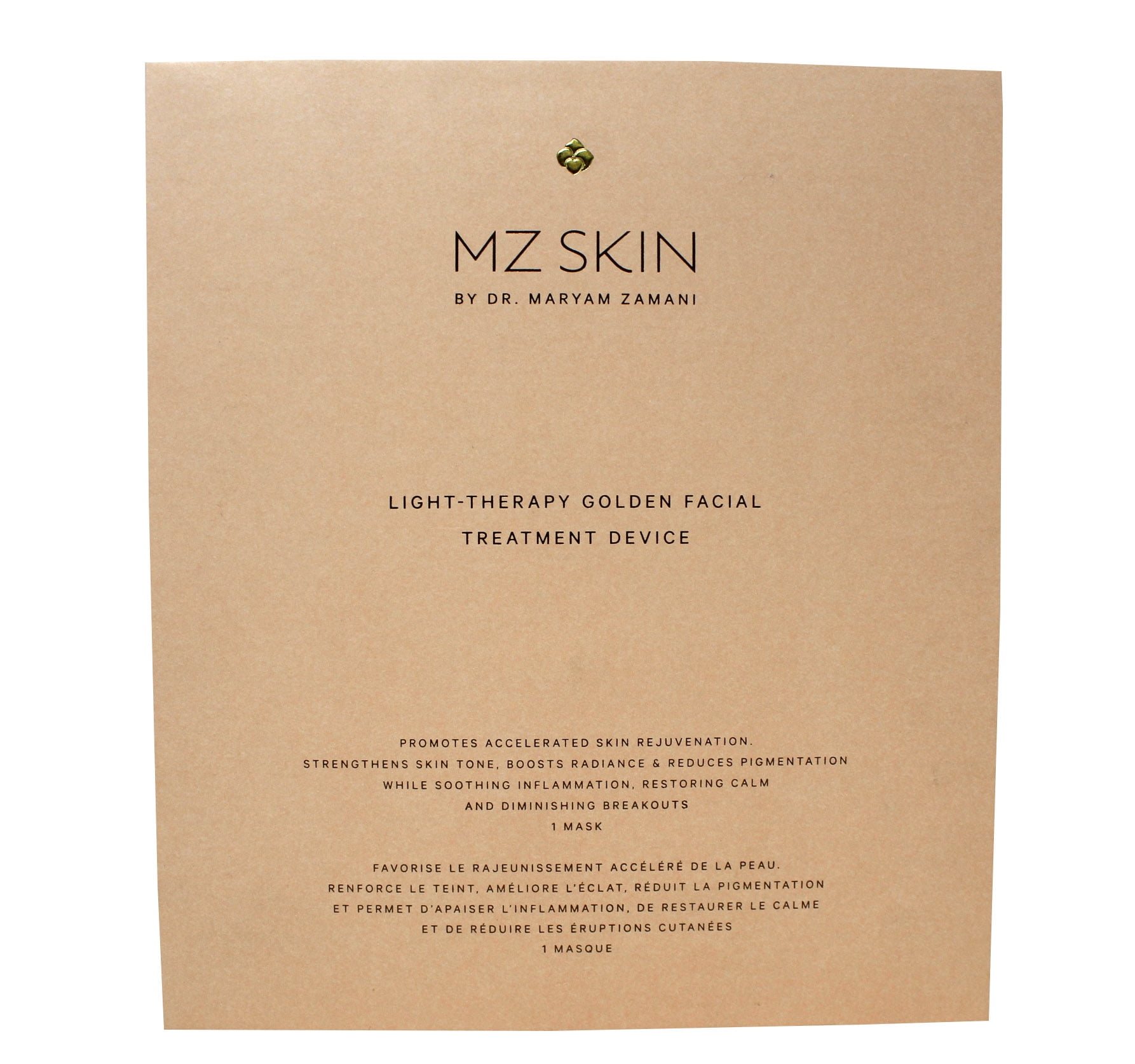 MZ Skin LightTherapy Golden Facial Treatment Device