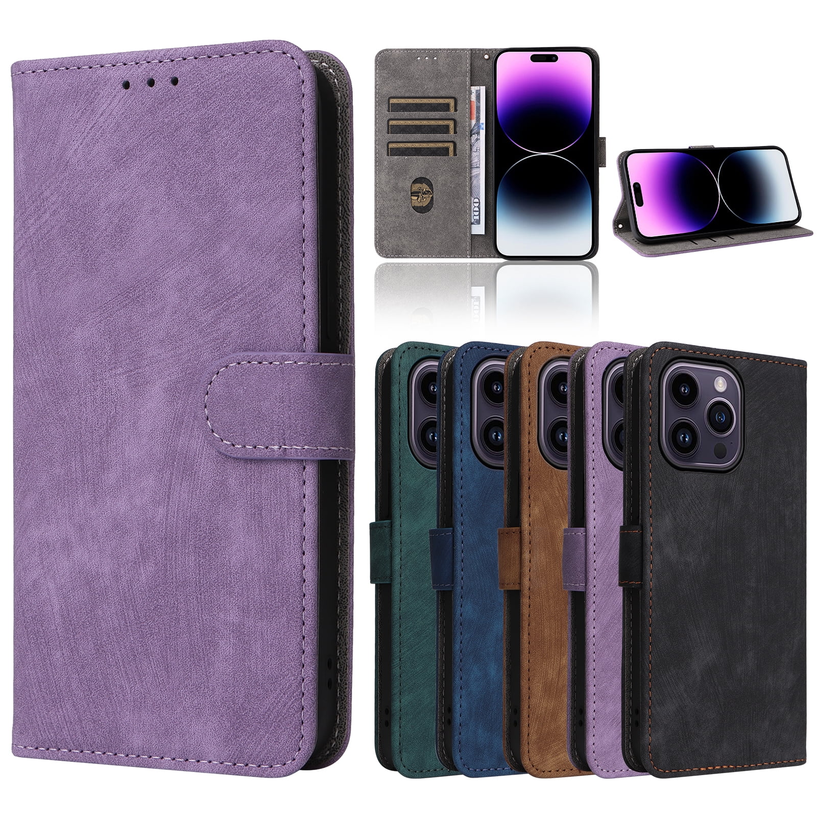 MZCHENYI phone case for Oukitel C36Diary flip phone case wallet, classic PU leather flip cover protection bumper card holder magnetic folding lanyard cover