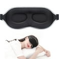 MZOO Luxury Sleep Mask for Back and Side Sleeper, 100 Block Out Light