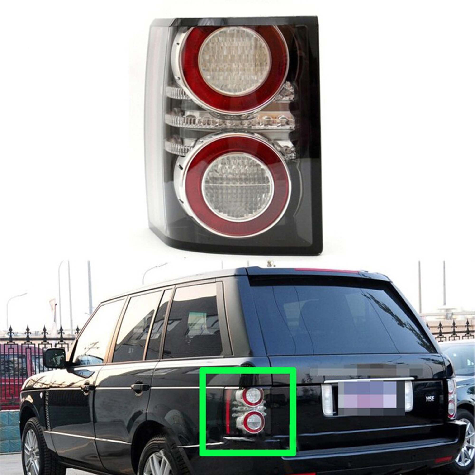 MZORANGE 1pcs Left Tail Light For Land Rover Range Rover L322 HSE 2010 ...