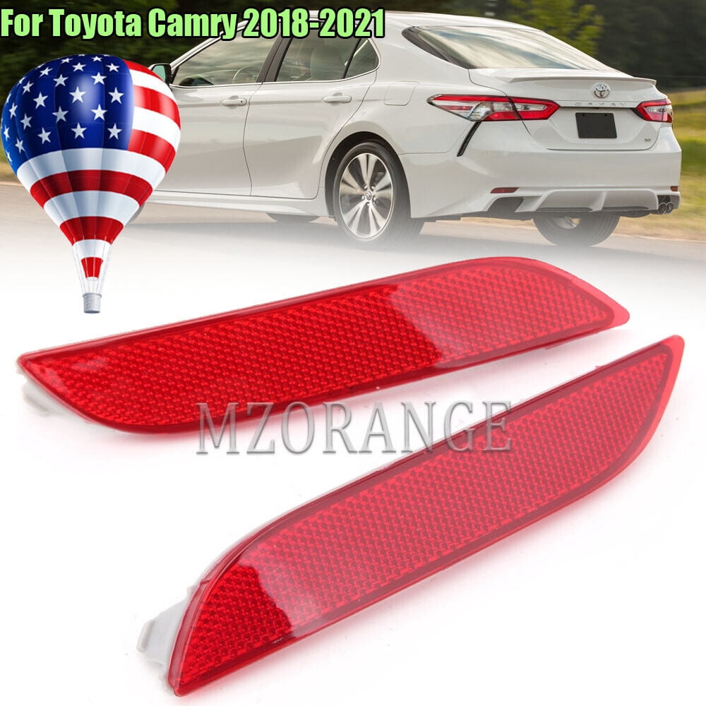 2018-2019 Toyota Camry Rear Bumper Reflector – Passenger Side Replacement For US Built Models (Partslink TO1185110C)