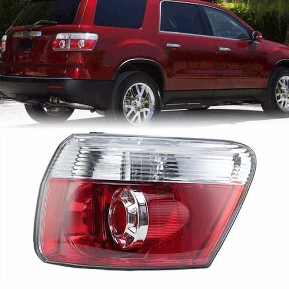 Right Outer Side For 2007-2012 GMC Acadia Tail Light Rear Stop Lamp Assembly LED