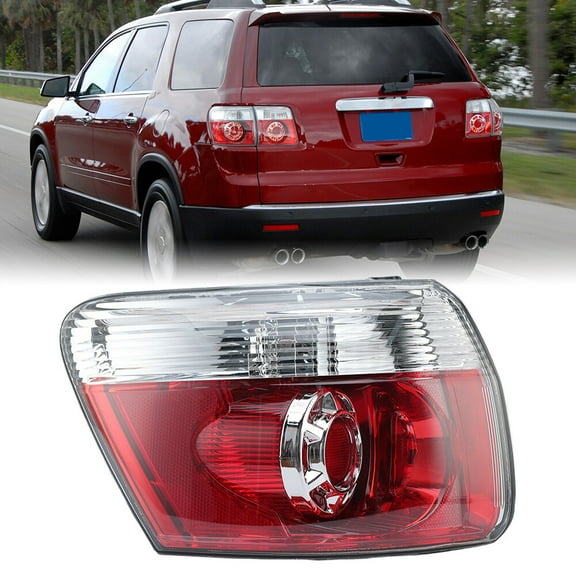 For GMC Acadia 2007-2011 2012 Tail Light Left Driver Outer Rear Brake Lamp LED