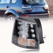 Left Driver Side Rear Tail Light Assembly For Mitsubishi Outlander EX 2007-2013 Brake Lamp | Direct Replacement