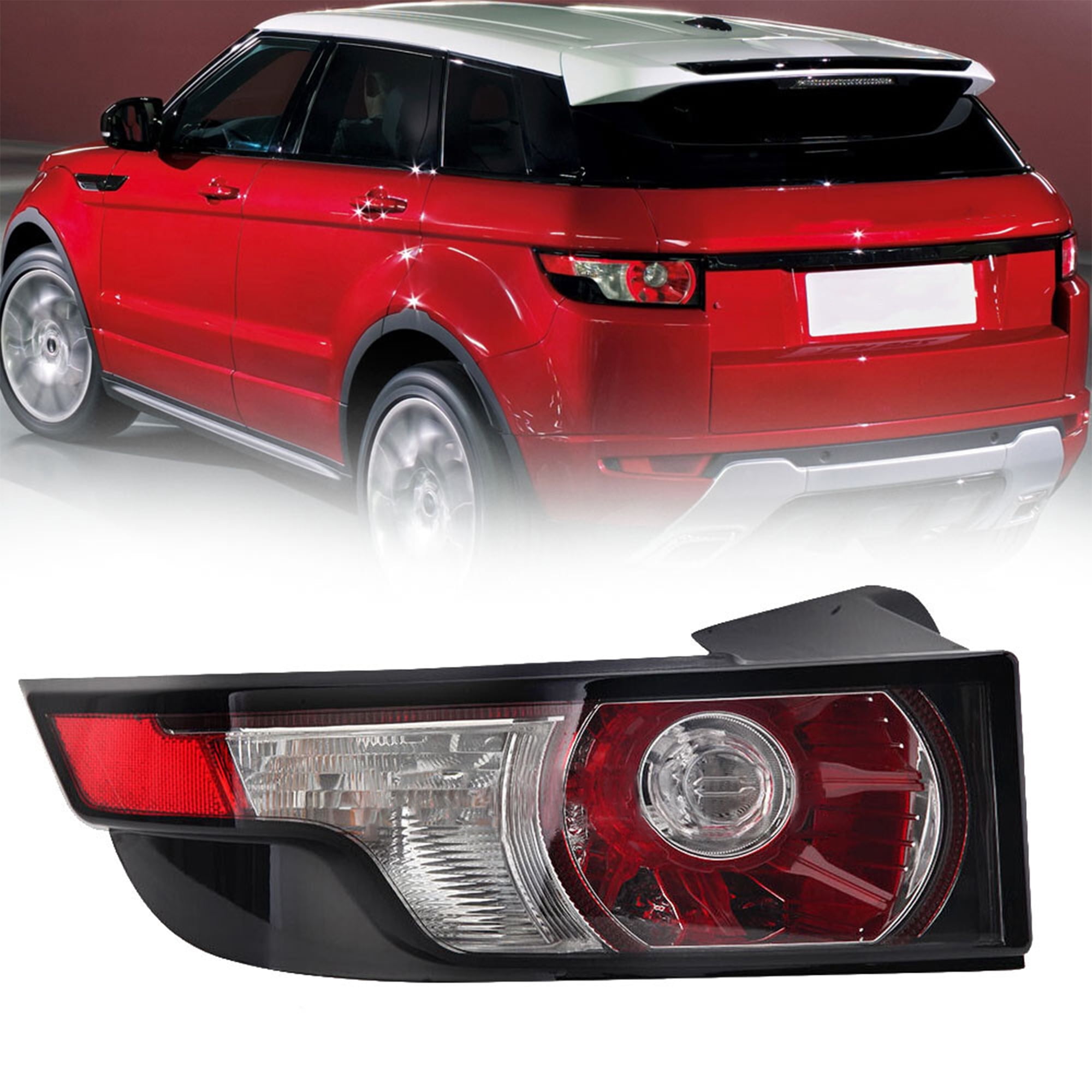MZORANGE Left Side Tail Light For Land Range Rover Evoque 2011 2012 ...