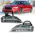 thumbnail image 1 of MZORANGE Pair Fog Light Lamp Turn Signal Light Sequential LED For Infiniti Q50 Q50S Sport 2014-2020 Right and Left, 1 of 17