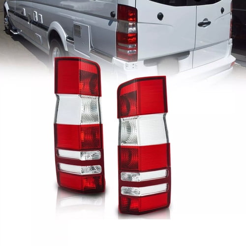 MZORANGE Pair LED Rear Bumper Reflector for Acura TSX 2004-2008 Tail Brake Signal Lights Lamps