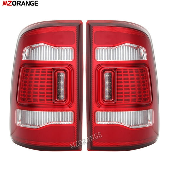 MZORANGE Right Left Tail Light For Dodge Ram 1500 2500 3500 2010-2018 LED Rear Brake Lamp