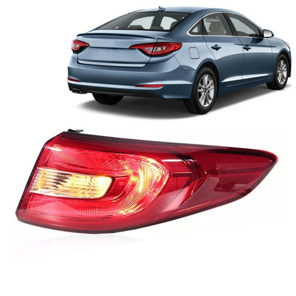 MZORANGE Right Outer Passenger Side Tail Light For Hyundai Sonata 2015 2016 2017 Brake Rear Lamp