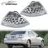 Pair Tail Light For 2006-2007 Honda Accord 4DR Sedan Crystal Rear Brake Taillamp