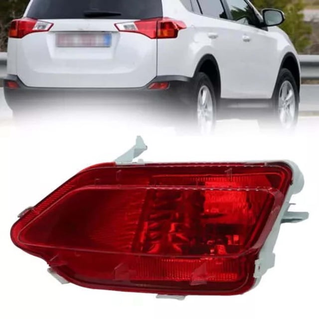 Furulu Left Rear Bumper Light Reflector Lamp Cover For Toyota RAV4 2013 2014 2015 Furulu Left Rear Bumper Light Reflector Lamp Cover For Toyota RAV4 2013 2014 2015